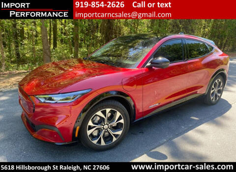 2021 Ford Mustang Mach-E for sale at Import Performance Sales in Raleigh NC