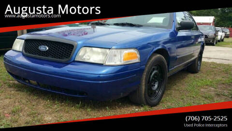 2008 Ford Crown Victoria for sale at Augusta Motors in Augusta GA