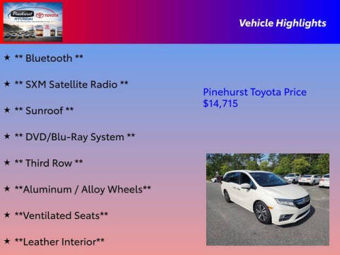 2019 Honda Odyssey Elite