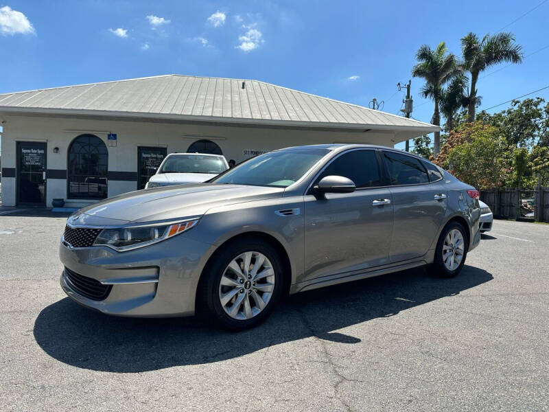 2016 Kia Optima for sale at Supreme Motor Sports in North Fort Myers FL