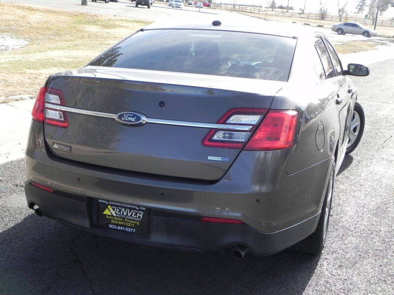 2017 Ford Taurus Police Interceptor