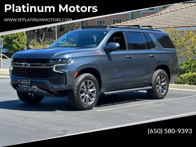 2021 Chevrolet Tahoe for sale at Platinum Motors in San Bruno CA