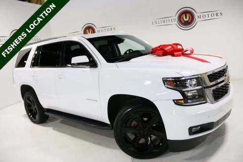 2018 Chevrolet Tahoe for sale at Unlimited Motors in Fishers IN