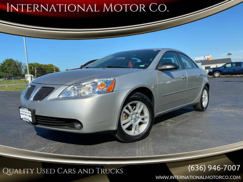 2005 Pontiac G6 for sale at International Motor Co. in Saint Charles MO