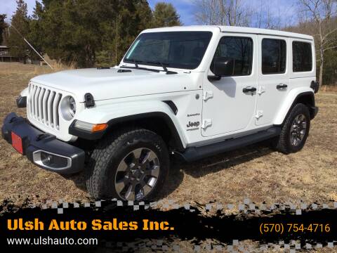2018 Jeep Wrangler Unlimited for sale at Ulsh Auto Sales Inc. in Summit Station PA