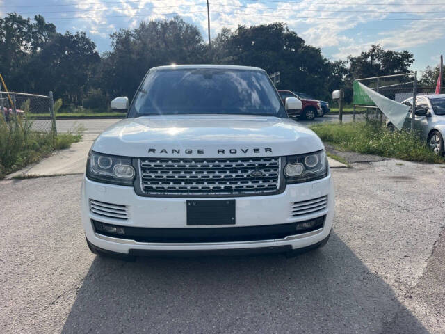 2016 Land Rover Range Rover for sale at Hobgood Auto Sales in Land O Lakes, FL