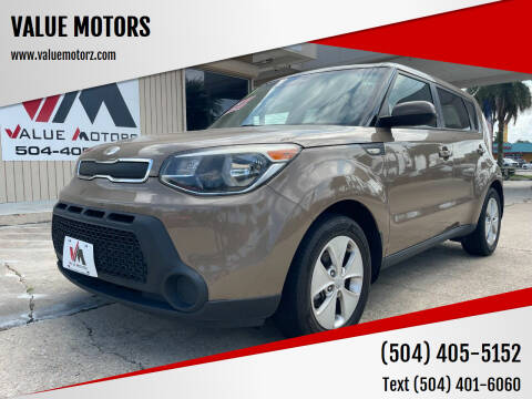 2014 Kia Soul for sale at VALUE MOTORS in Kenner LA