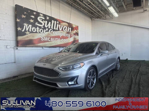 2020 Ford Fusion for sale at SULLIVAN MOTOR COMPANY INC. in Mesa AZ