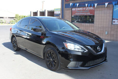 2018 Nissan Sentra for sale at NV Cars 4 Less, Inc. in Las Vegas NV