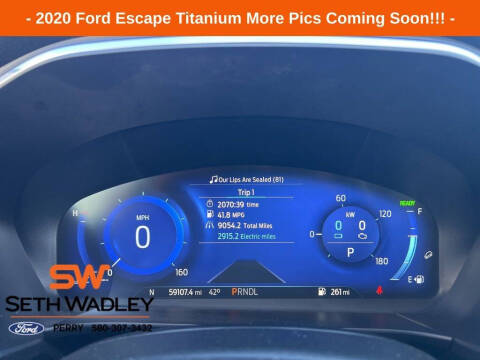 2020 Ford Escape Hybrid Titanium