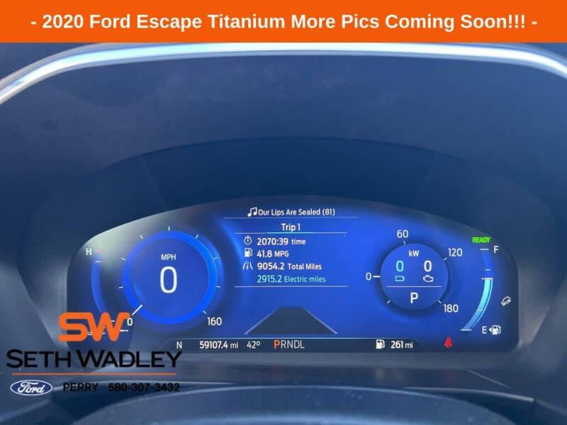 2020 Ford Escape Hybrid Titanium