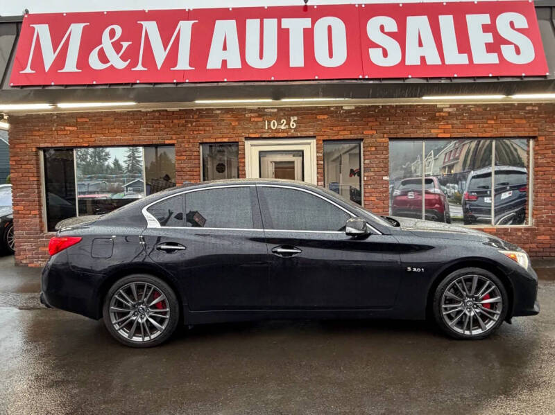 2017 Infiniti Q50 Red Sport 400