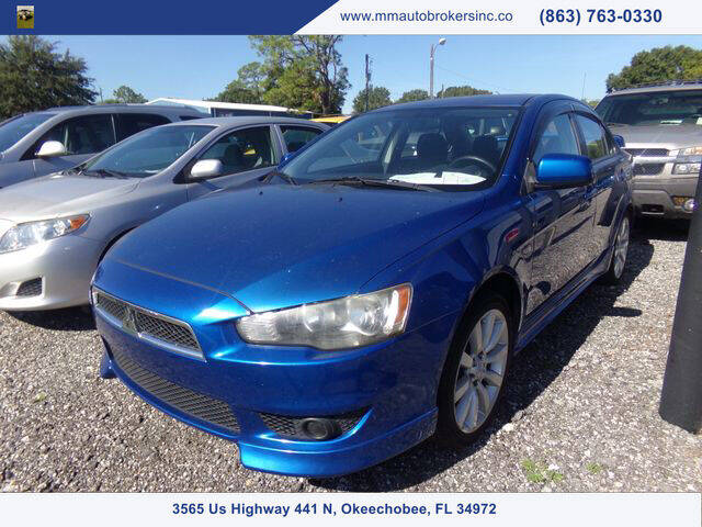 2009 Mitsubishi Lancer for sale at M & M AUTO BROKERS INC in Okeechobee FL