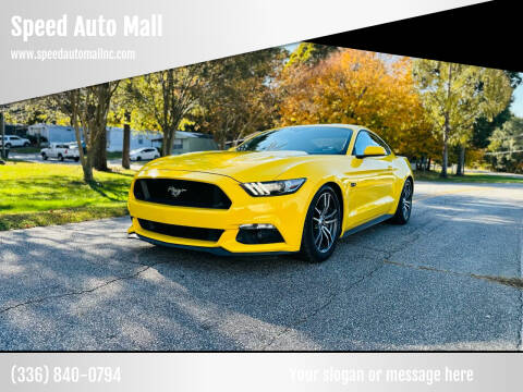 2017 Ford Mustang for sale at Speed Auto Mall in Greensboro NC