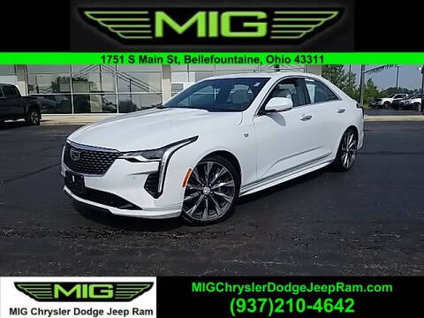 2022 Cadillac CT4 for sale at MIG Chrysler Dodge Jeep Ram in Bellefontaine OH