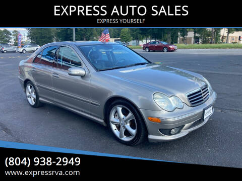 2005 Mercedes-Benz C-Class for sale at EXPRESS AUTO SALES in Midlothian VA