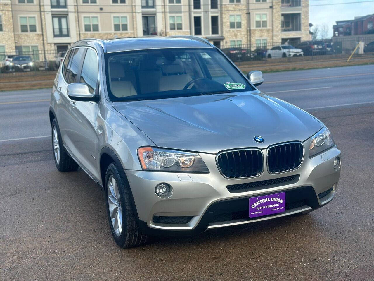 2014 BMW X3 for sale at Central Union Auto Finance LLC in Austin, TX