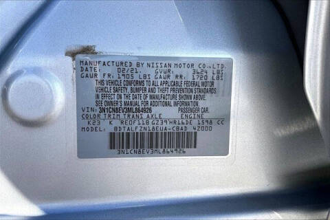 2021 Nissan Versa SV