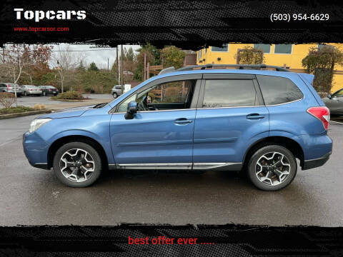 2015 Subaru Forester for sale at Topcars in Wilsonville OR