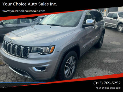2020 Jeep Grand Cherokee for sale at Your Choice Auto Sales Inc. in Dearborn MI