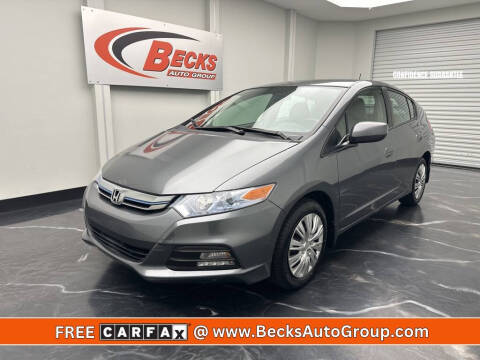 2012 Honda Insight for sale at Becks Auto Group in Mason OH