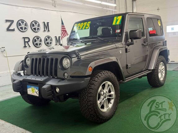 2017 Jeep Wrangler for sale at First City Cars and Trucks - Rochester Lot in Rochester NH