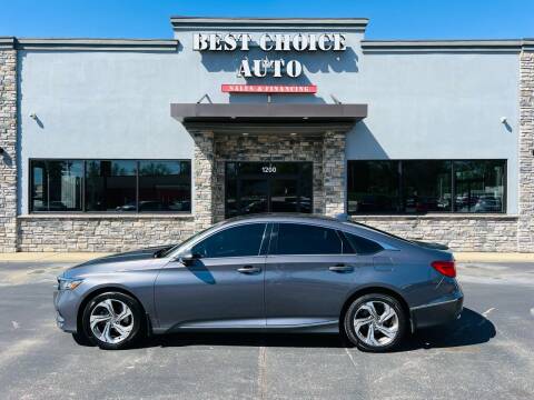2018 Honda Accord for sale at Best Choice Auto in Evansville IN
