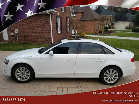 2013 Audi A4 for sale at German Automotive Service & Sales in Knoxville TN