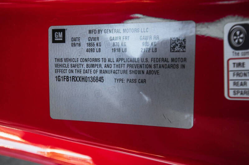 2017 Chevrolet Camaro LT