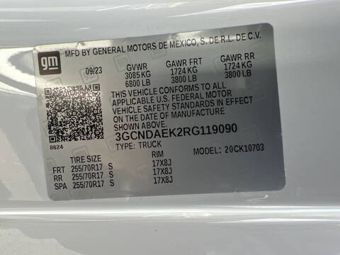 2024 Chevrolet Silverado 1500