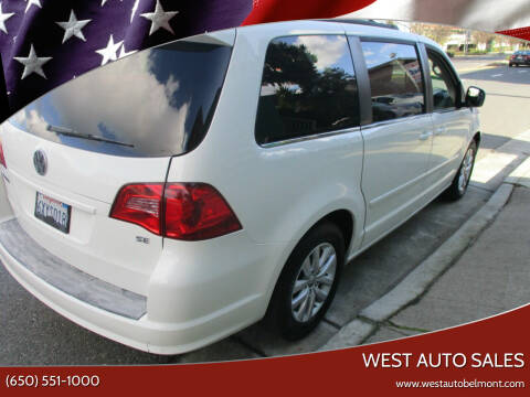 2012 Volkswagen Routan for sale at West Auto Sales in Belmont CA