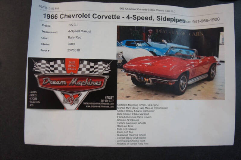 1966 Chevrolet Corvette