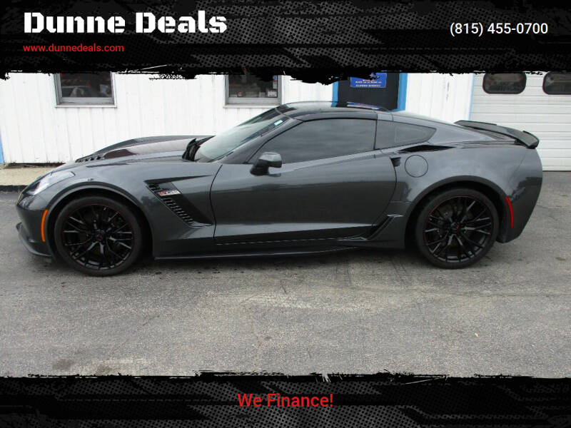 2017 Chevrolet Corvette for sale at Dunne Deals in Crystal Lake IL