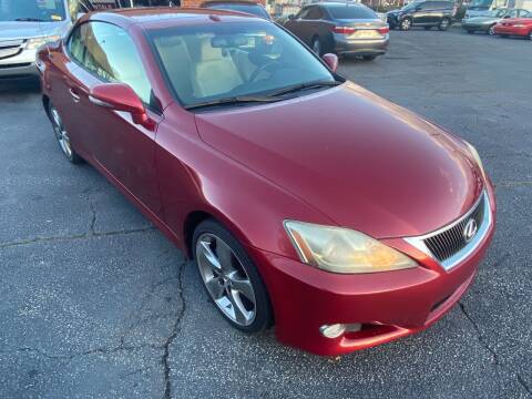 2010 Lexus IS 250C for sale at Ndow Automotive Group LLC in Griffin GA