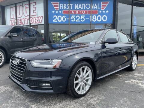 2014 Audi A4 for sale at First National Autos of Tacoma in Lakewood WA
