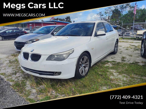 2010 BMW 5 Series for sale at Megs Cars LLC in Fort Pierce FL