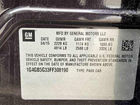 2015 Buick LaCrosse Leather