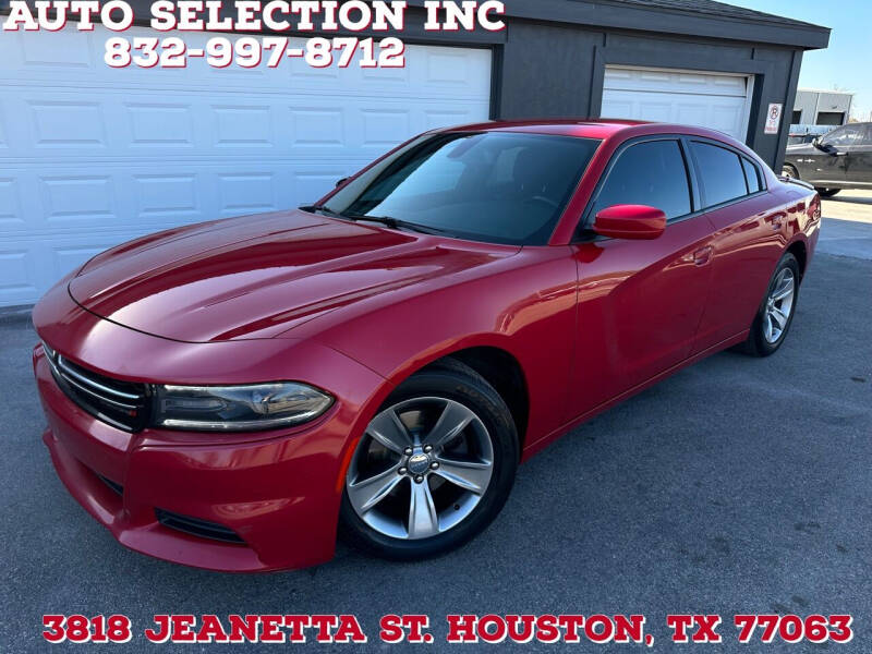 2015 Dodge Charger for sale at Auto Selection Inc. in Houston TX
