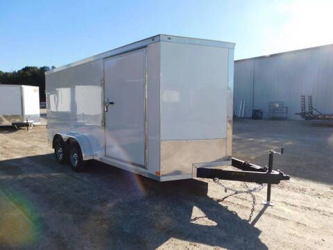 2026 Covered Wagon Trailers Gold Series 7x16 Vnose with Ra