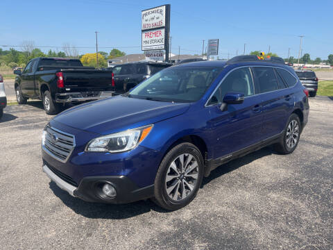 2016 Subaru Outback for sale at Premier Auto Sales Inc. in Big Rapids MI