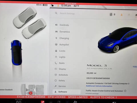 2021 Tesla Model 3 Standard Range Plus