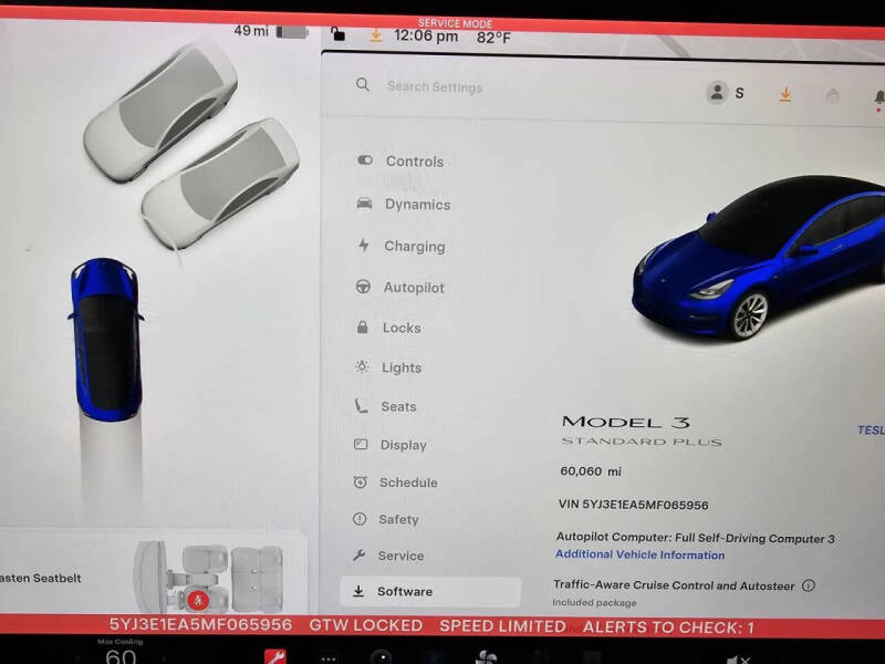 2021 Tesla Model 3 Standard Range Plus