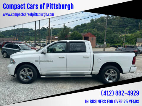 2012 RAM Ram Pickup 1500 for sale at Compact Cars of Pittsburgh in Pittsburgh PA