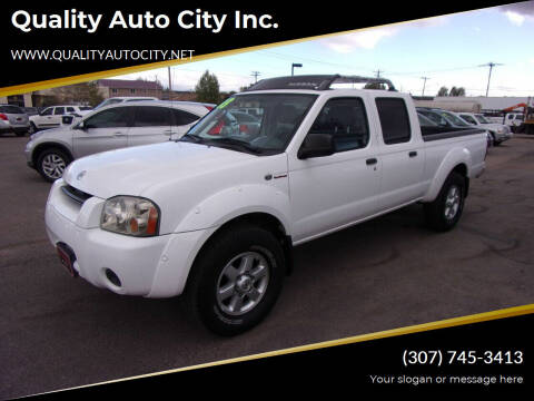 2003 Nissan Frontier for sale at Quality Auto City Inc. in Laramie WY
