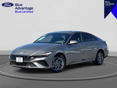 2024 Hyundai Elantra Hybrid Blue