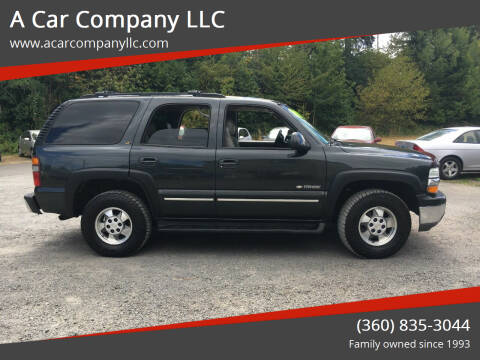 2003 Chevrolet Tahoe for sale at A Car Company LLC in Washougal WA