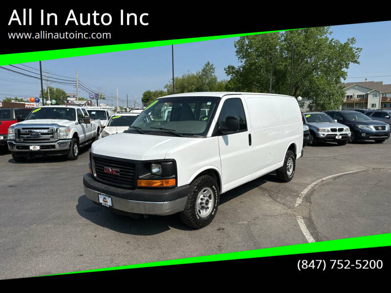 2016 GMC Savana for sale at All In Auto Inc in Palatine IL