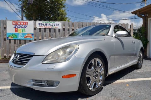 2006 Lexus SC 430 for sale at ALWAYSSOLD123 INC in Fort Lauderdale FL