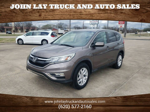 2016 Honda CR-V for sale at John Lay Truck and Auto Sales in Independence KS