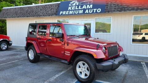 2012 Jeep Wrangler Unlimited for sale at Kellam Premium Auto LLC in Lenoir City TN